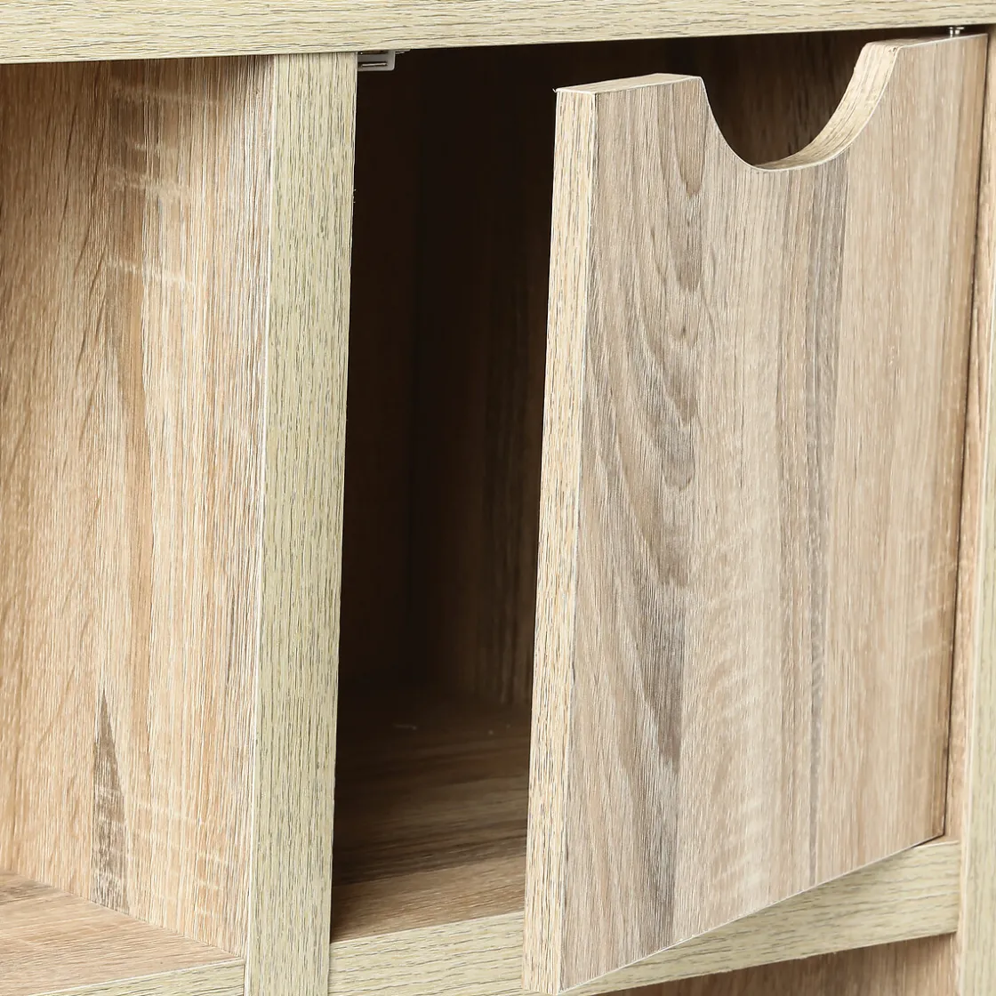 5five Buffet 3 portes, Effet chêne naturel