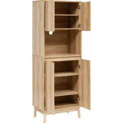 5five Buffet de cuisine 2 portes, Marron