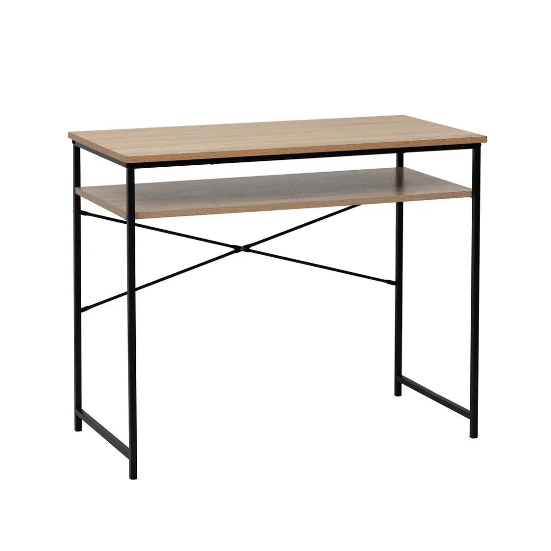 5five Bureau 75x90cm, Effet bois