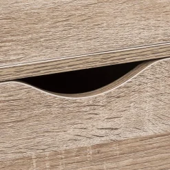 5five Caisson 6 tiroirs, Effet bois naturel