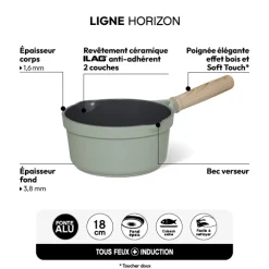 5five Casserole, aluminium, 20,5 cm