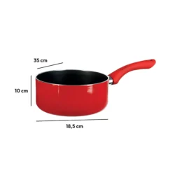 5five Casserole Aluminium, 18 cm