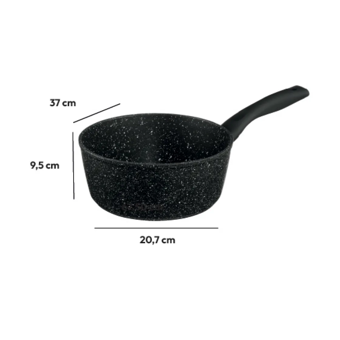 5five Casserole Aluminium forgé, 20 cm