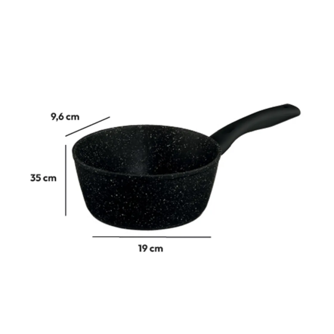 5five Casserole Aluminium forgé, 18 cm