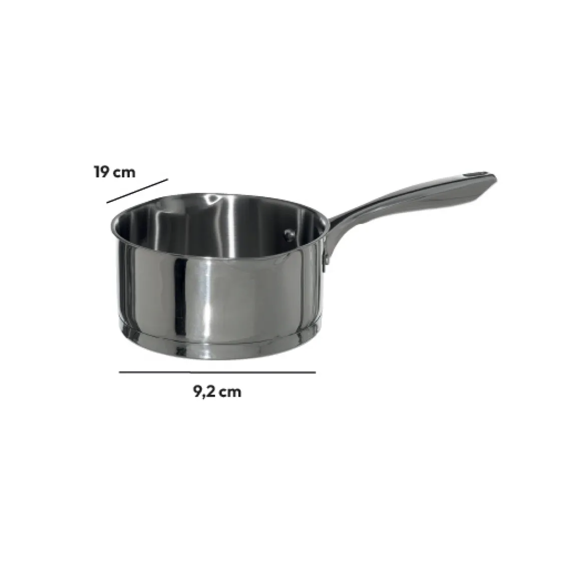 5five Casserole Inox, 18 cm