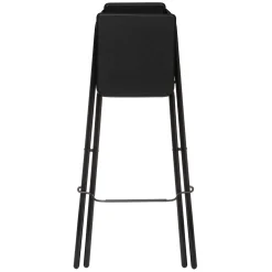 5five Chaise de bar pliante, Noir