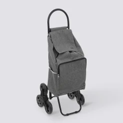 5five Chariot de course 6 roues, Métal gris