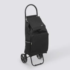 5five Chariot de course 2 roues, Métal noir