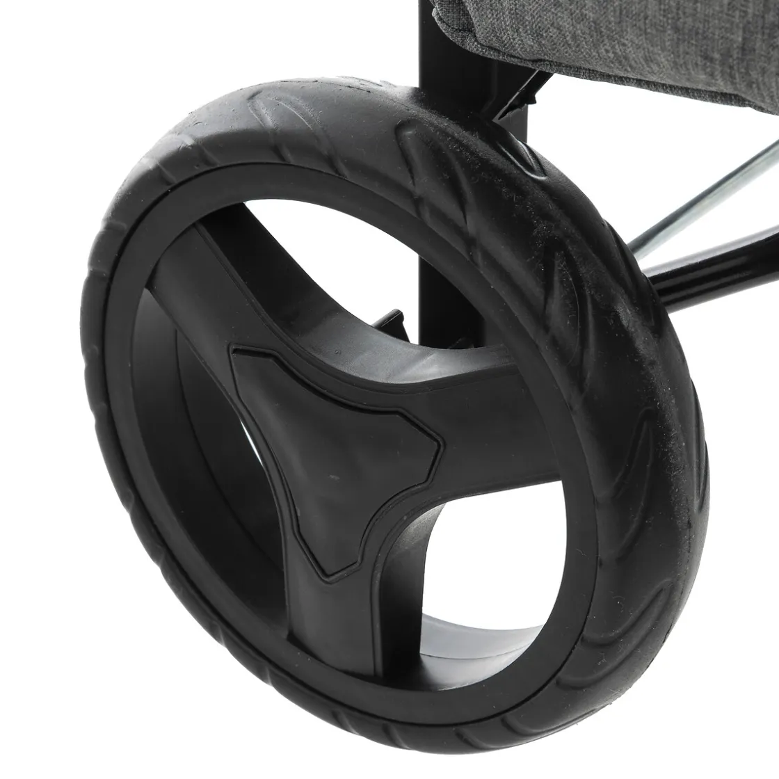 5five Chariot de course 2 roues, Métal gris