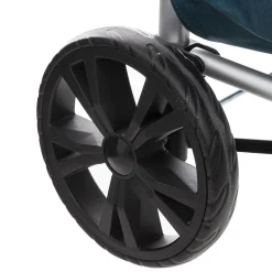 5five Chariot de course pliable 2 roues, Bleu pérole