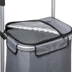 5five Chariot de courses fraîcheur, Gris