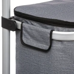 5five Chariot de courses fraîcheur, Gris