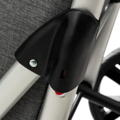 5five Chariot pliant 4 roues, Gris