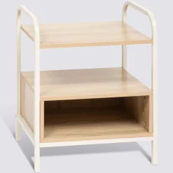 5five Chevet, 2 niveaux, Beige