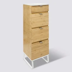 5five Chiffonier 3 tiroirs, bambou