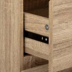 5five Chiffonier 5 tiroirs, Effet bois naturel