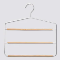 5five Cintre 3 pantalons en métal/bois