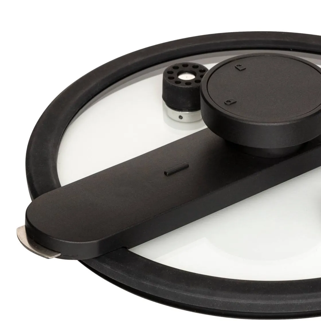 5five Cocotte-minute, fonte et aluminium, 6L - Noir