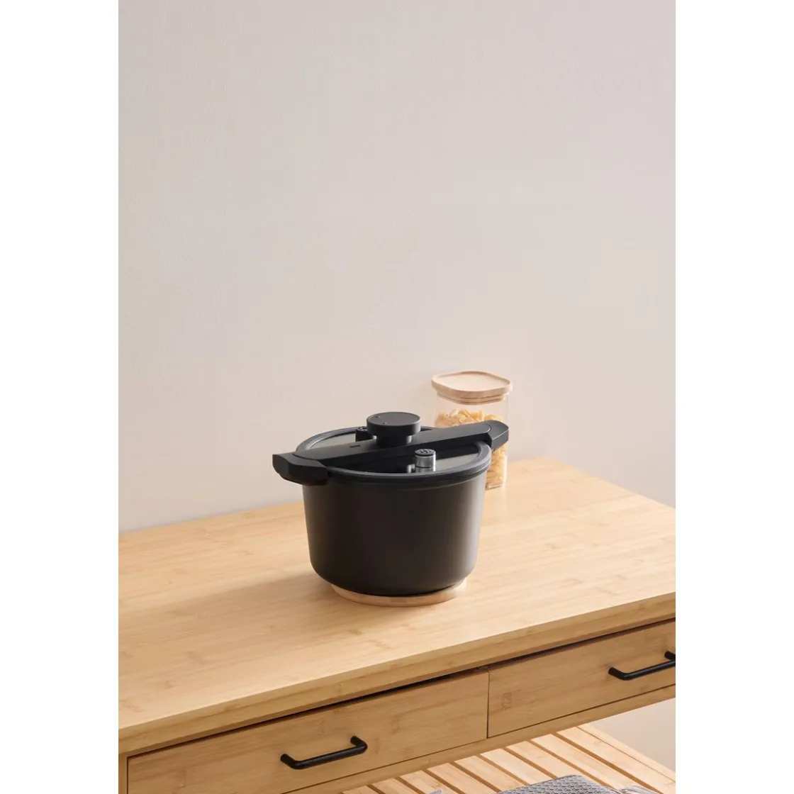 5five Cocotte-minute, fonte et aluminium, 6L - Noir