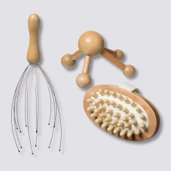 5five Coffret massage 3 pièces, Bambou