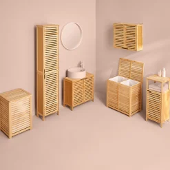 5five Colonne 2 portes, Bambou