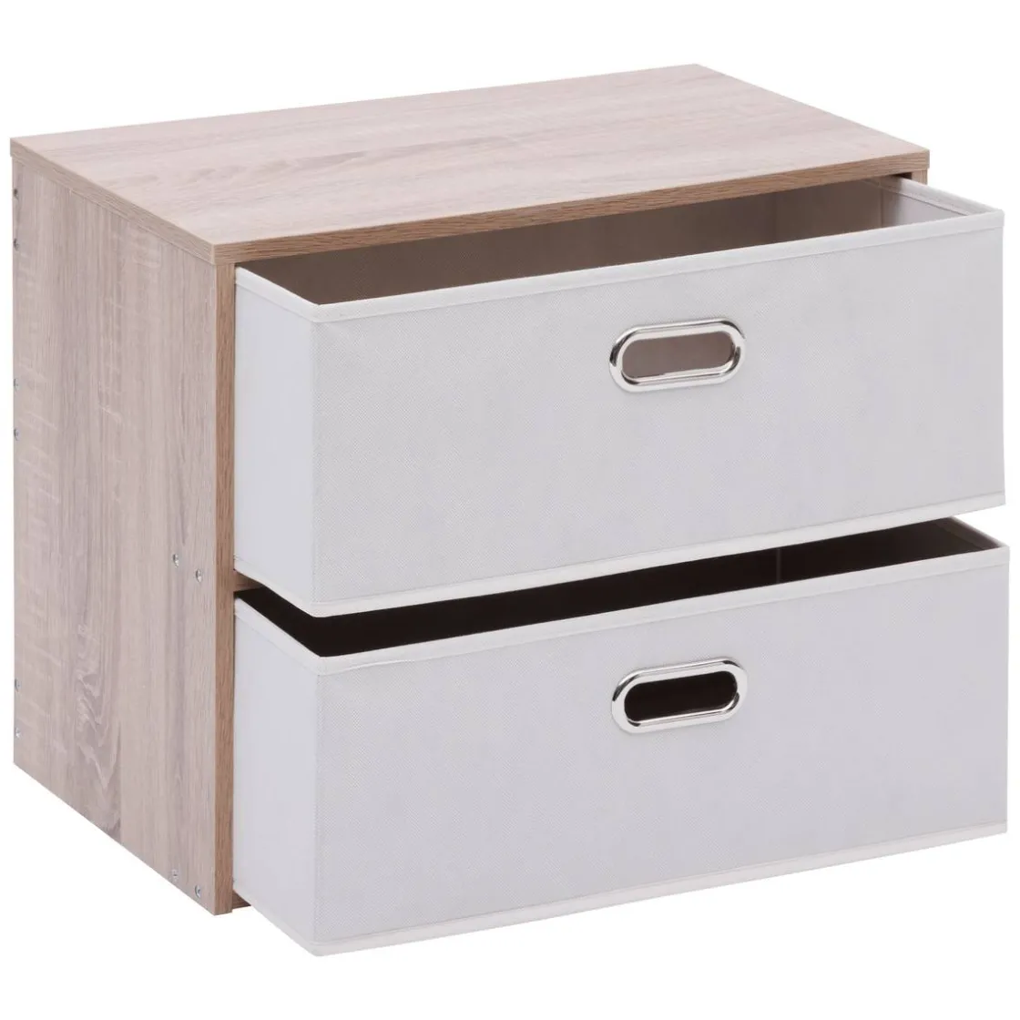 5five Commode 2 tiroirs, Beige