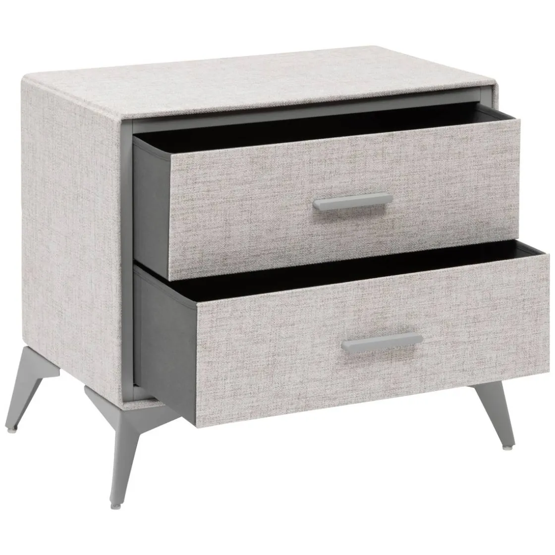 5five Commode 2 tiroirs, Gris