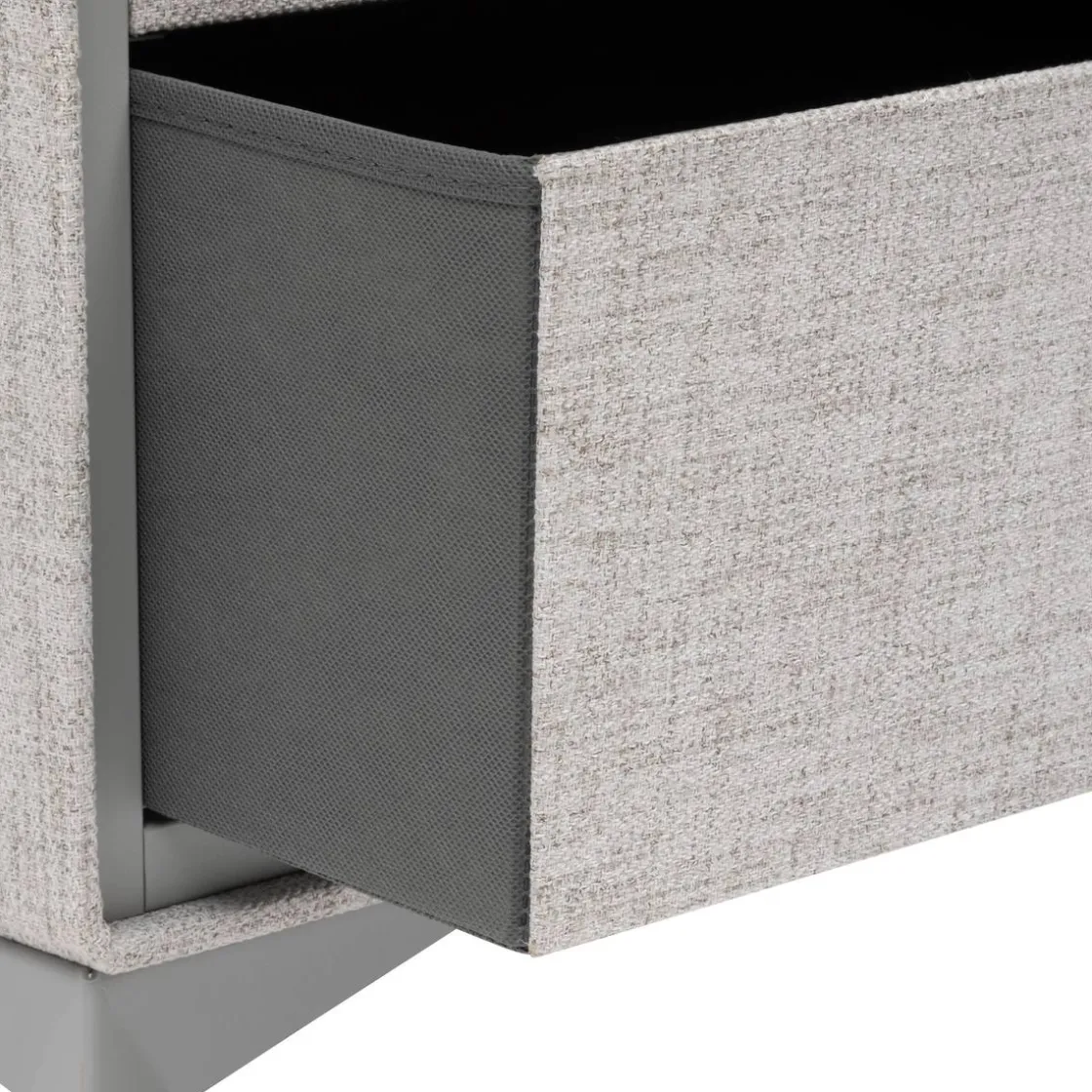 5five Commode 2 tiroirs, Gris