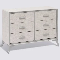 5five Commode 6 tiroirs, Gris