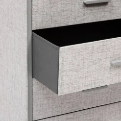 5five Commode 4 tiroirs, Gris