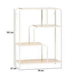 5five Console 2 étagères, Beige