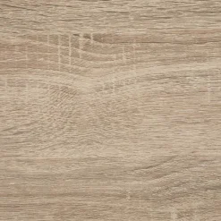 5five Console 2 tiroirs - Effet bois, Noir