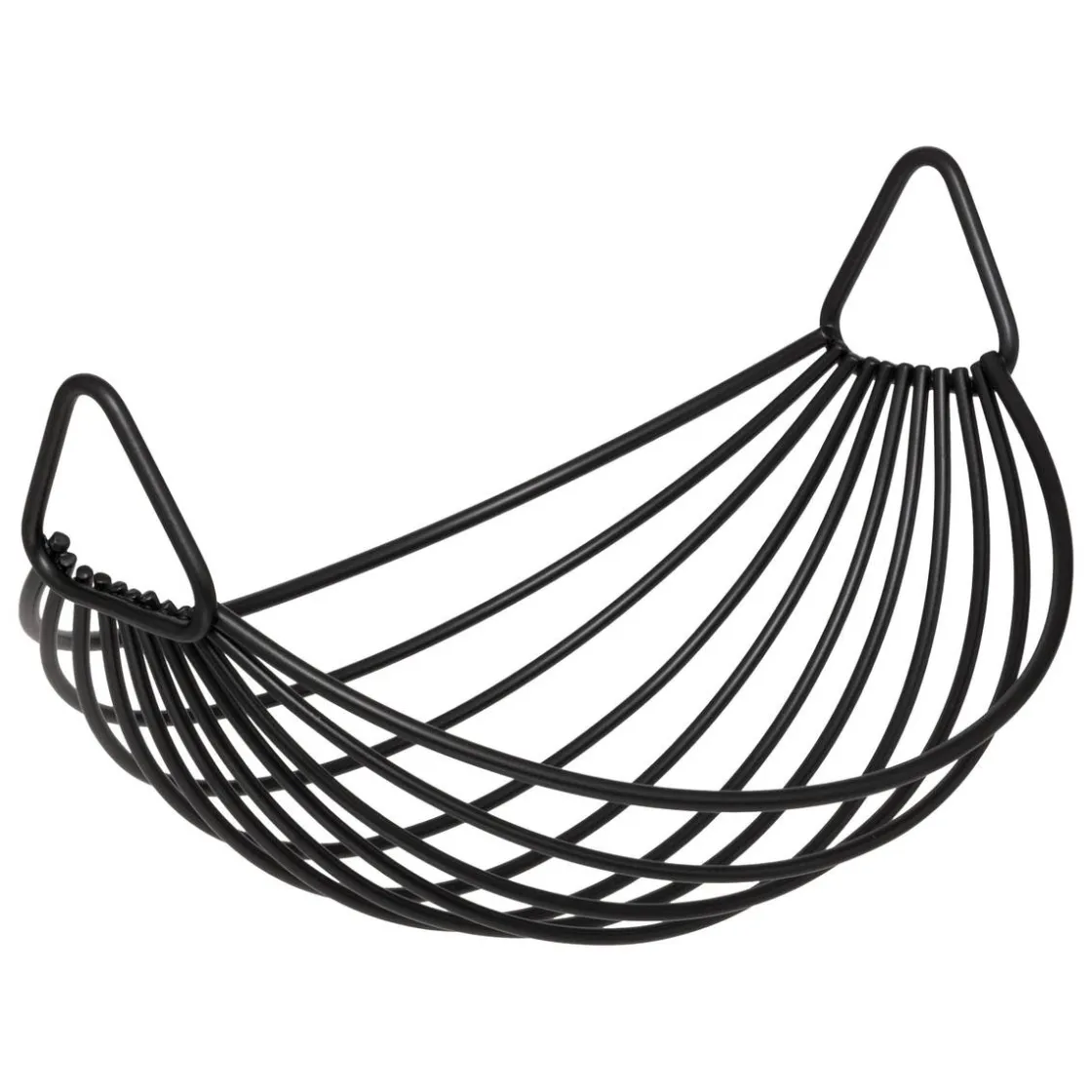 5five Corbeille à fruits, L.34,5 cm, Noir