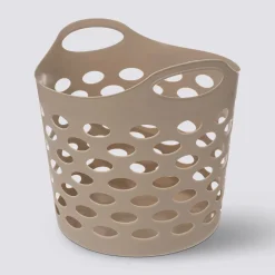 5five Corbeille à linge 28L, Beige