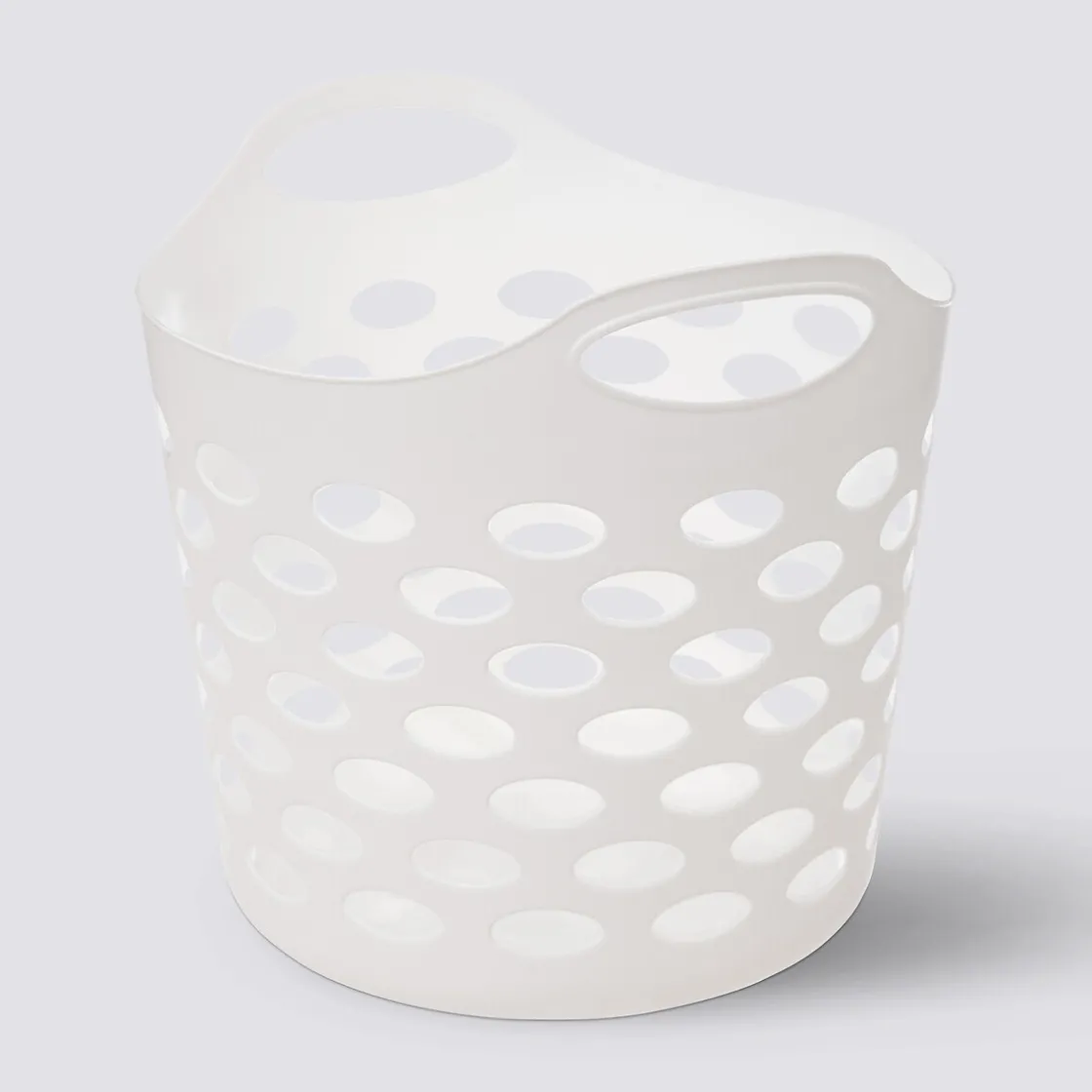 5five Corbeille à linge 28L, Blanc