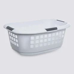 5five Corbeille à linge 51L, Blanc