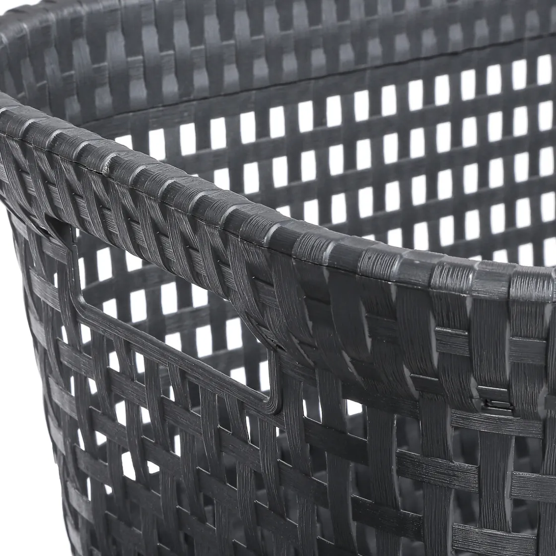 5five Corbeille à linge 45L, Gris