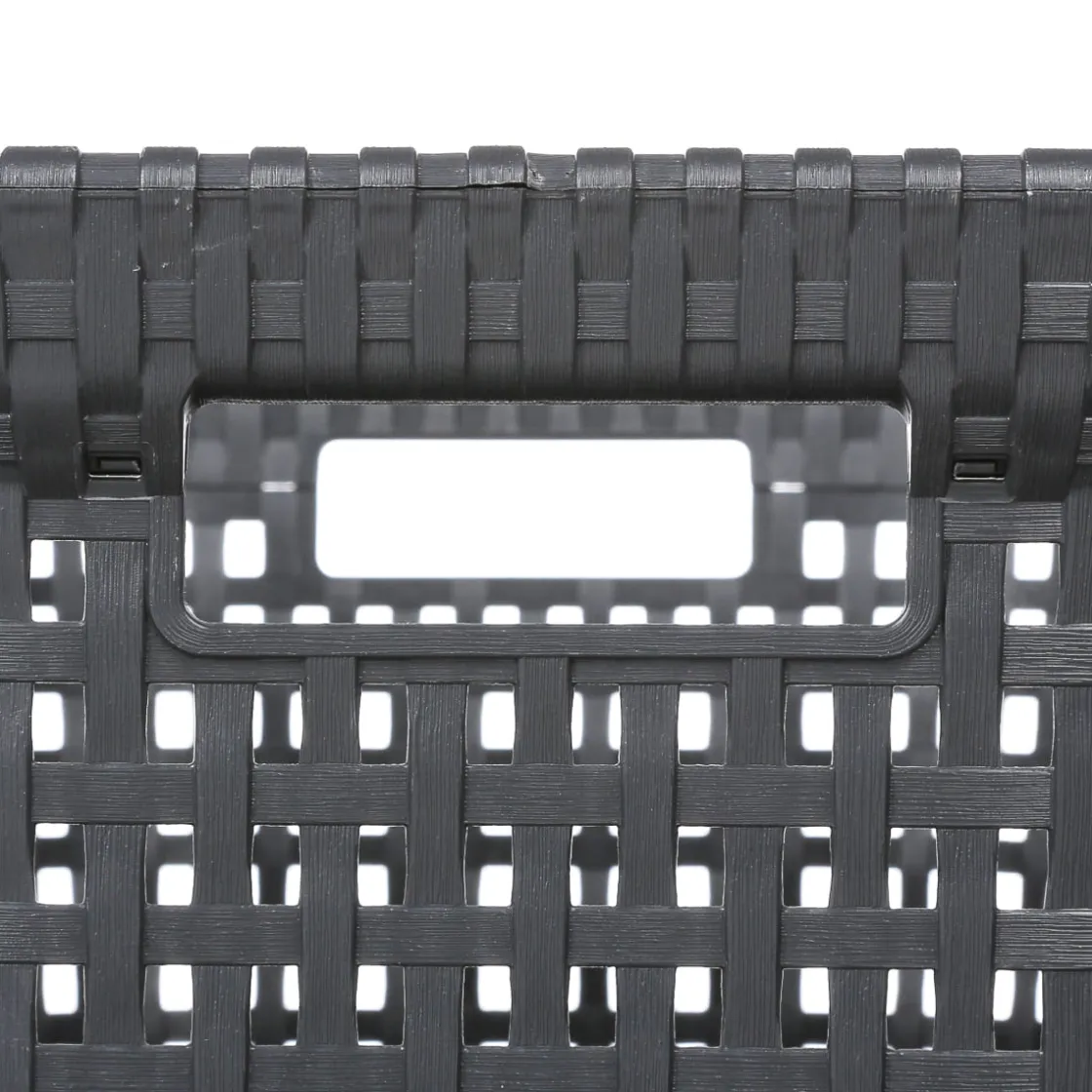 5five Corbeille à linge 45L, Gris