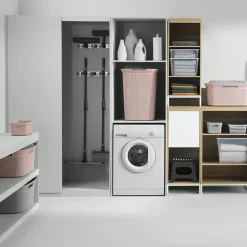 5five Corbeille à linge 45L, Gris