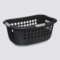 5five Corbeille à linge 51L, Gris