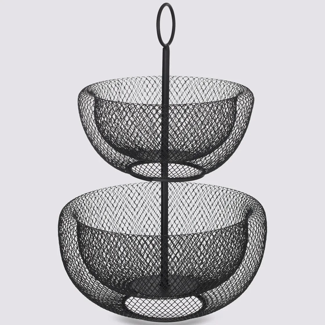 5five Corbeille 2 étages métal 24/29cm