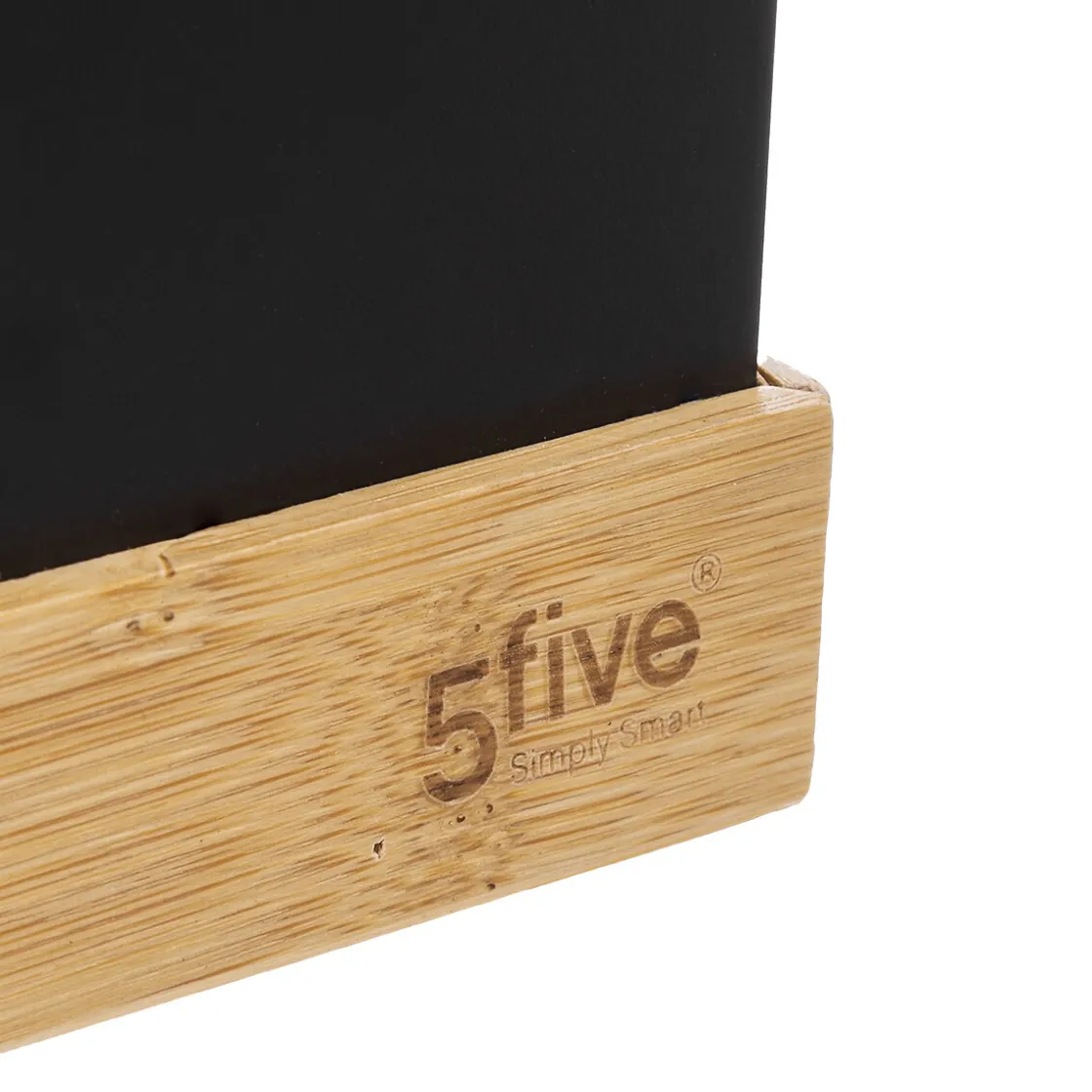 5five Corbeille bambou, Noir