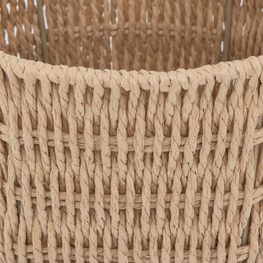 5five Corbeille de bureau, Papier tressé