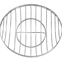 5five Corbeille en acier chromé 26,5 cm