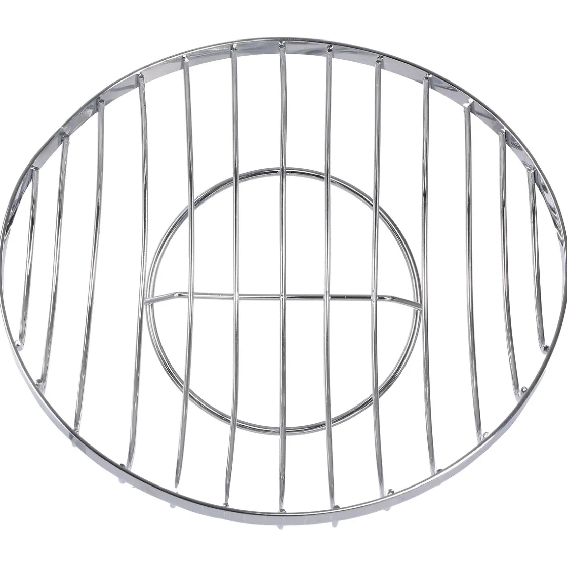 5five Corbeille en acier chromé 26,5 cm