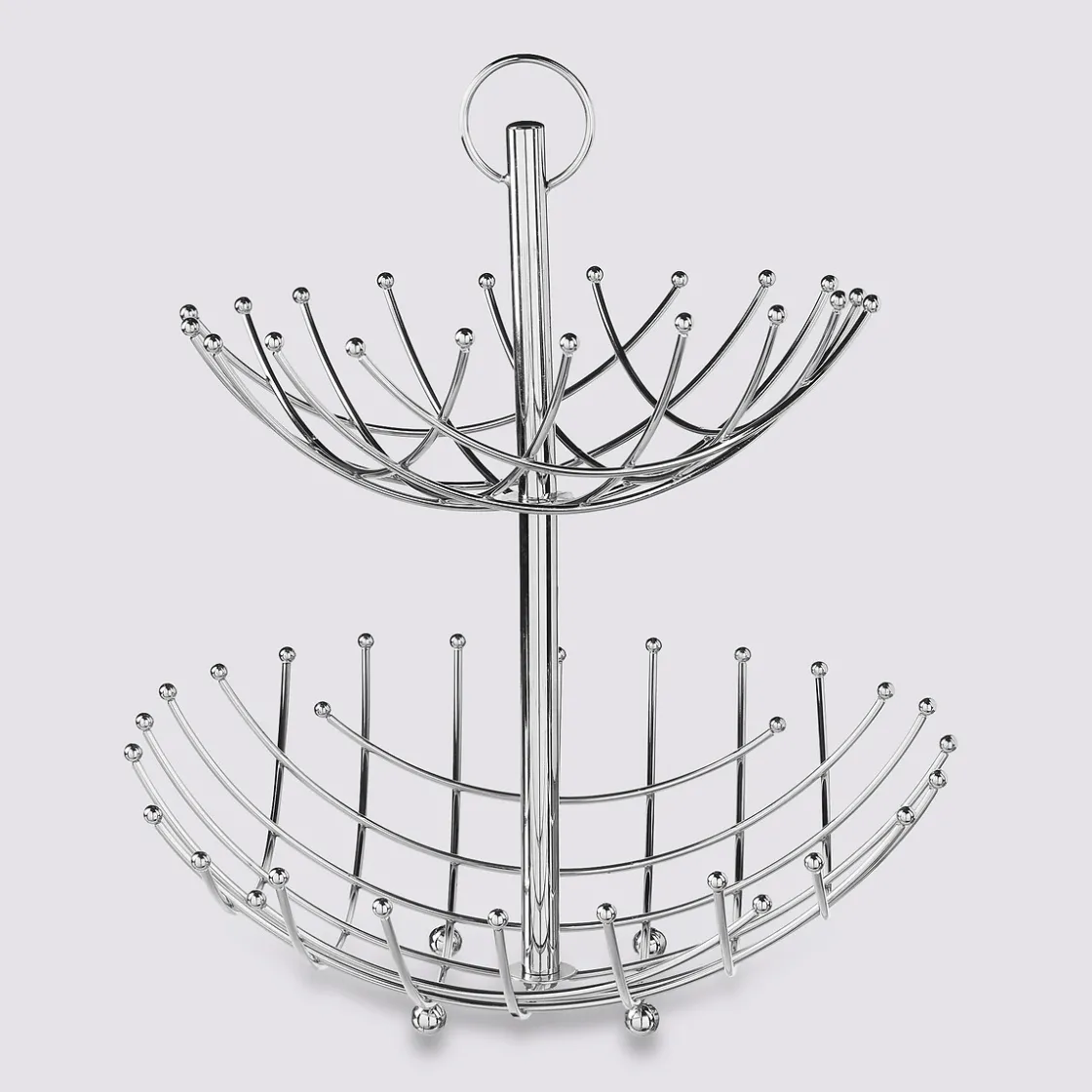 5five Corbeille spirale 2 étages métal 27,5/36cm