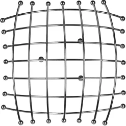 5five Corbeille spirale en métal 31 cm