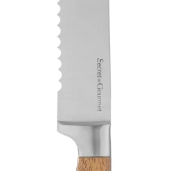 5five Couteau à pain acier - lame 20,5cm