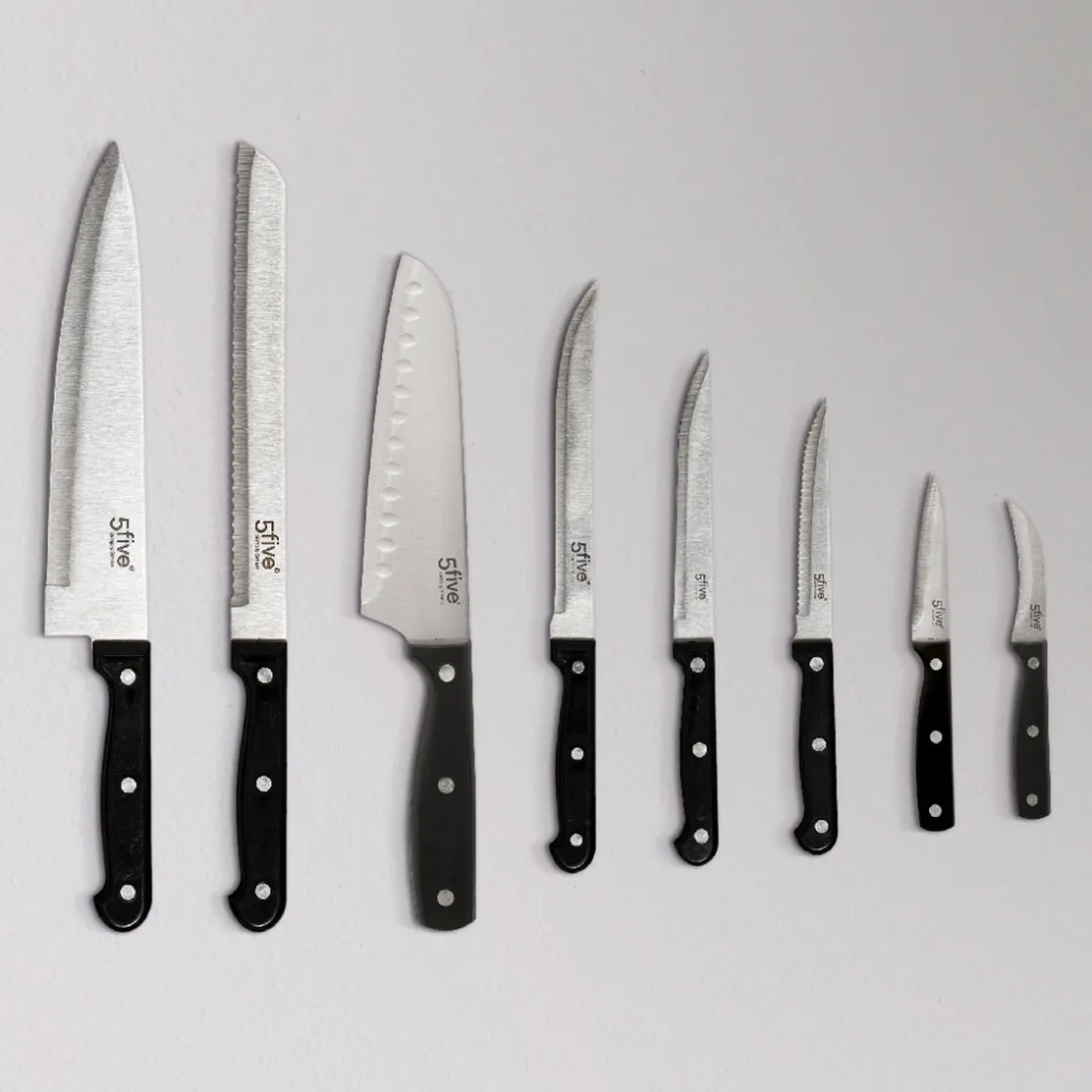 5five Couteau de chef inox - lame 20cm