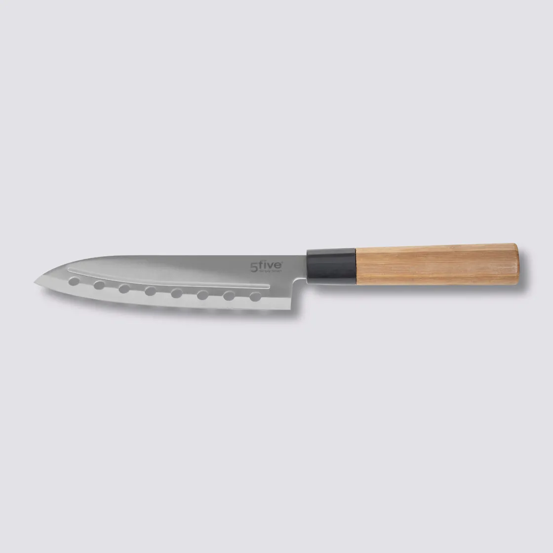 5five Couteau Santoku bambou - lame 16,9cm